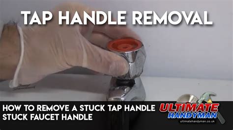 How To Remove A Stuck Faucet Handle (Quickly & Easily!)